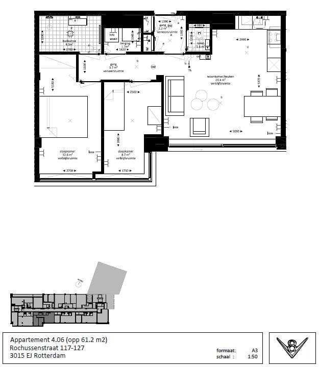 Foto 3 van Rochussenstraat 121-D