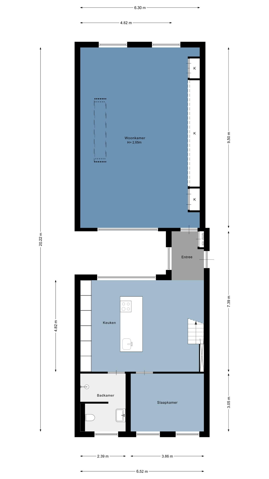 Foto 61 van Calandstraat 58-E