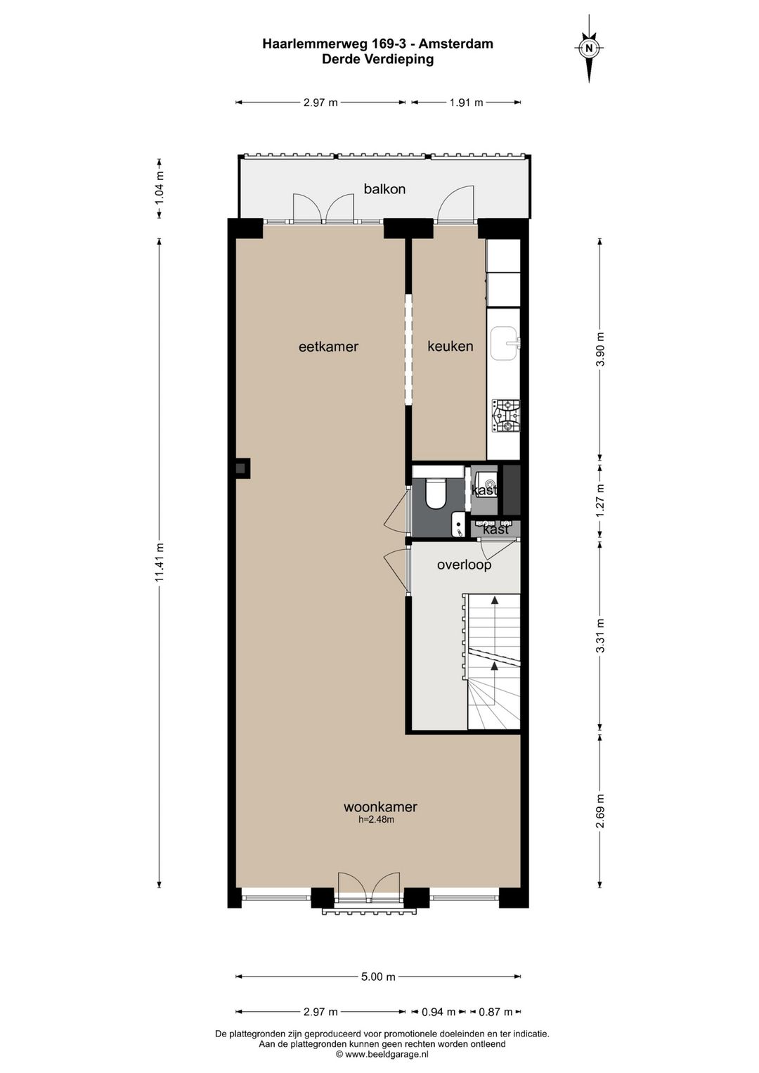 Foto 41 van Haarlemmerweg 169-3