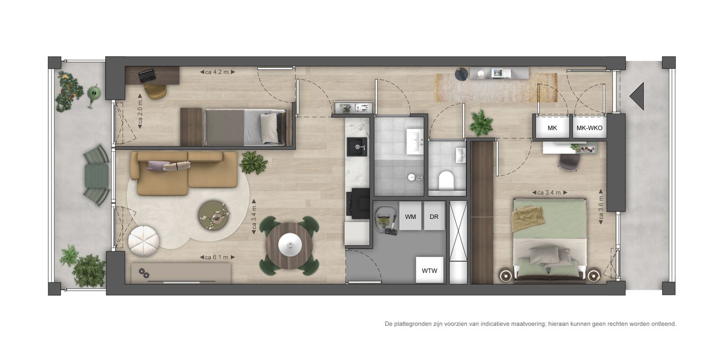 Foto 14 van Type B4 (Bouwnr. 97)