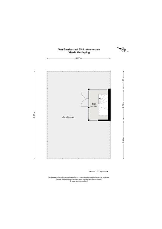 Foto 28 van Van Baerlestraat 85-3