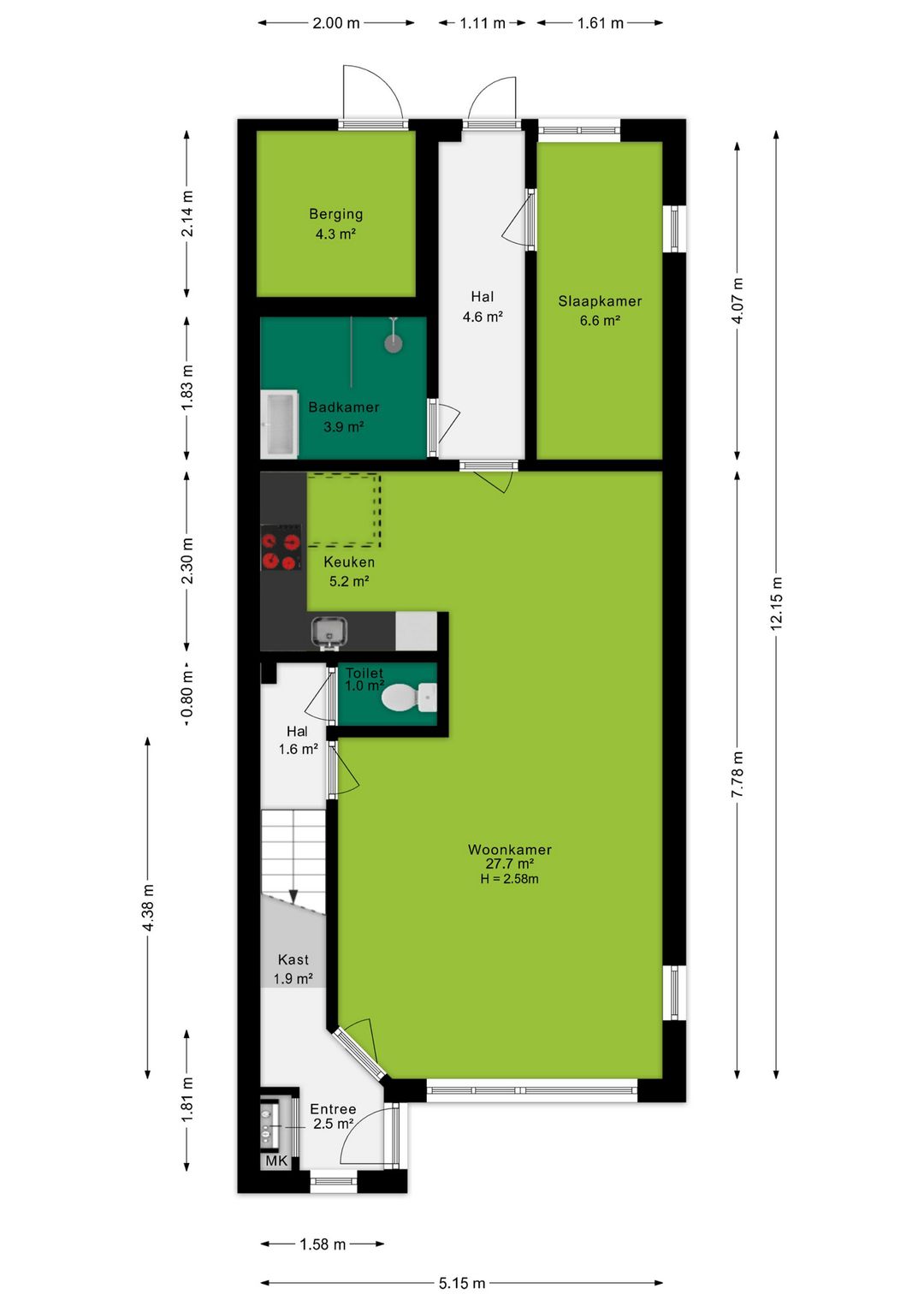 Photo 38 of Woudrichemstraat 48