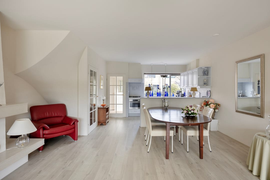 Spacious extended corner home with water garden and solar panels — 16