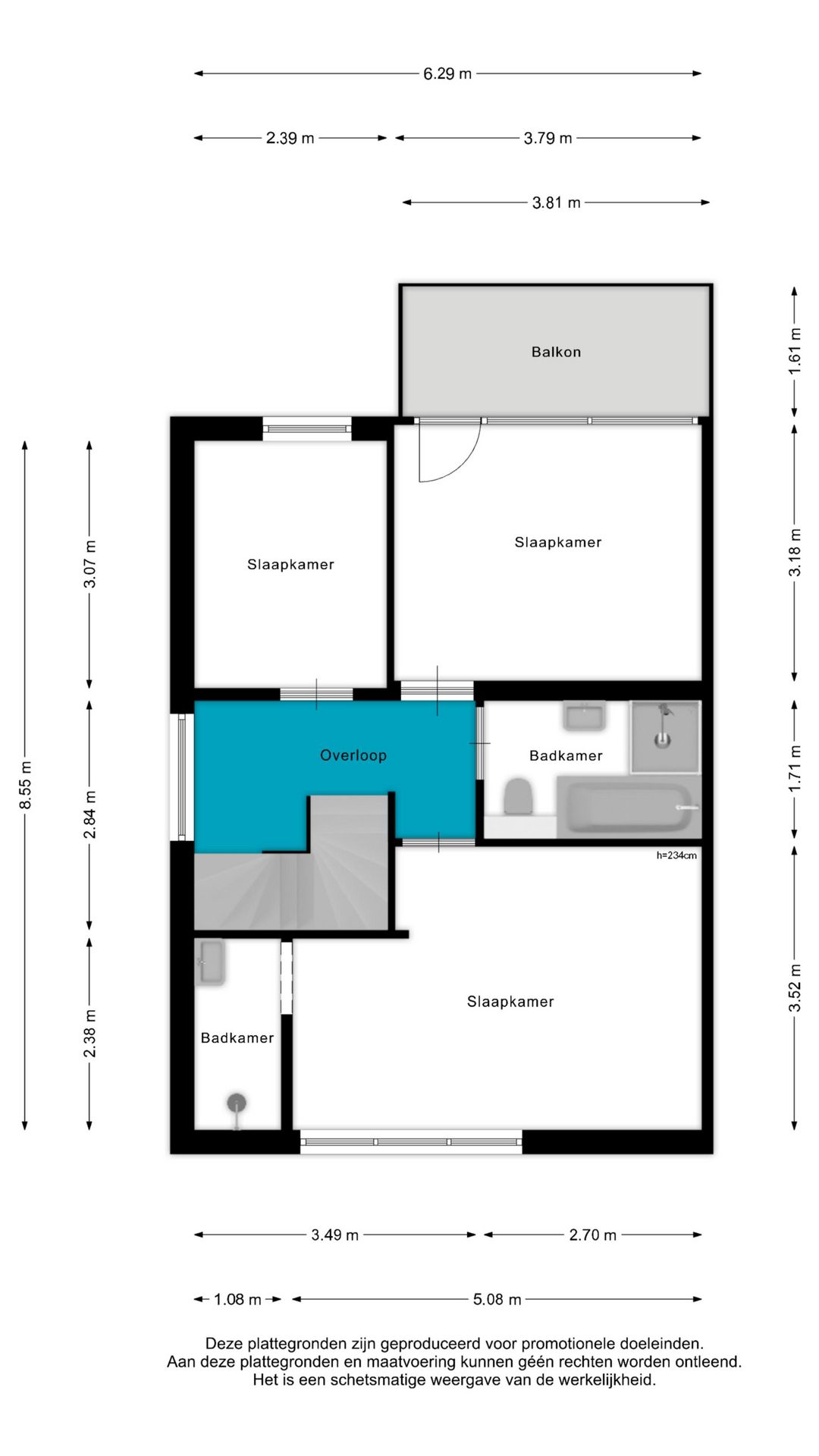 Spacious semi-detached home with character, featuring 5 bedrooms, suite-style living room, and sunny southwest garden — 55