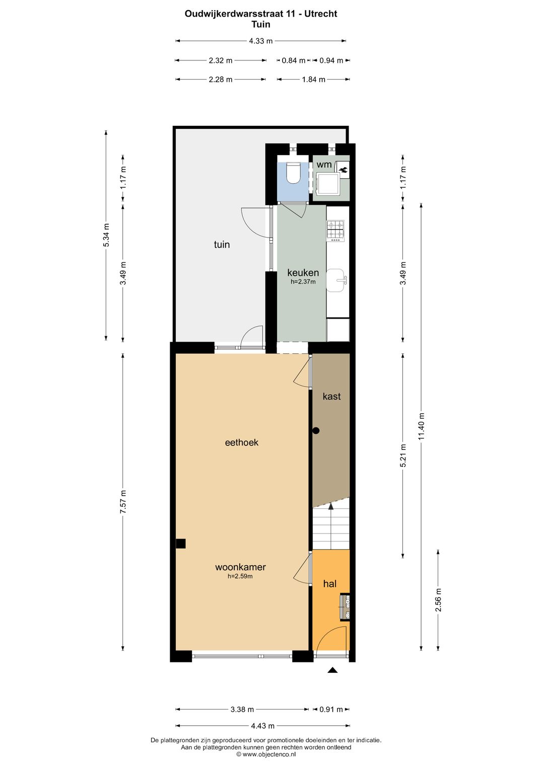 Foto 41 van Oudwijkerdwarsstraat 11