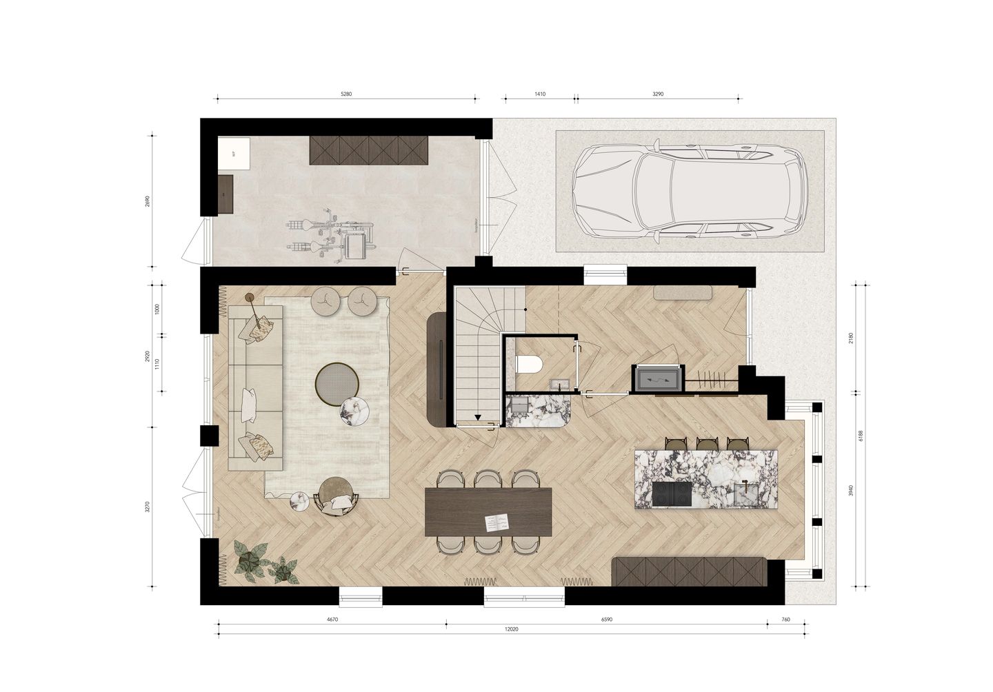 Foto 4 van Bosdam (Bouwnr. 6)