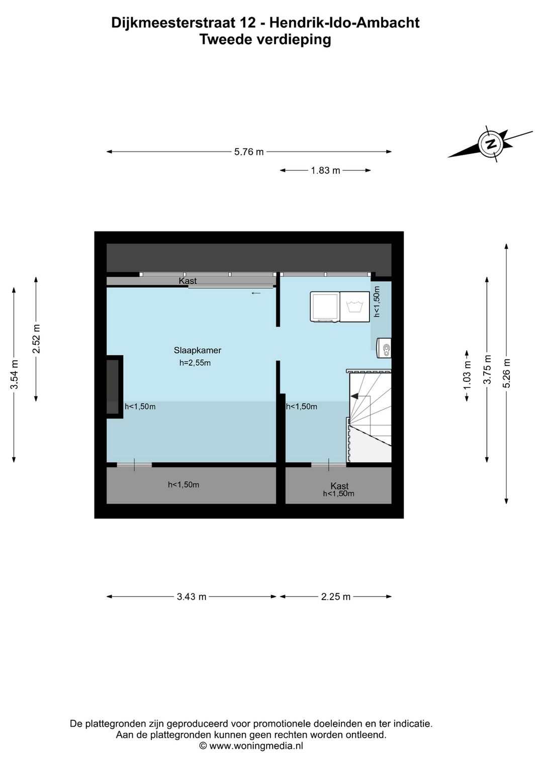 Foto 32 van Dijkmeesterstraat 12