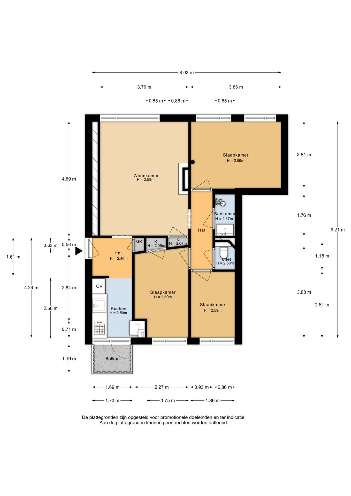 Foto 59 van Cort van der Lindenlaan 34-B