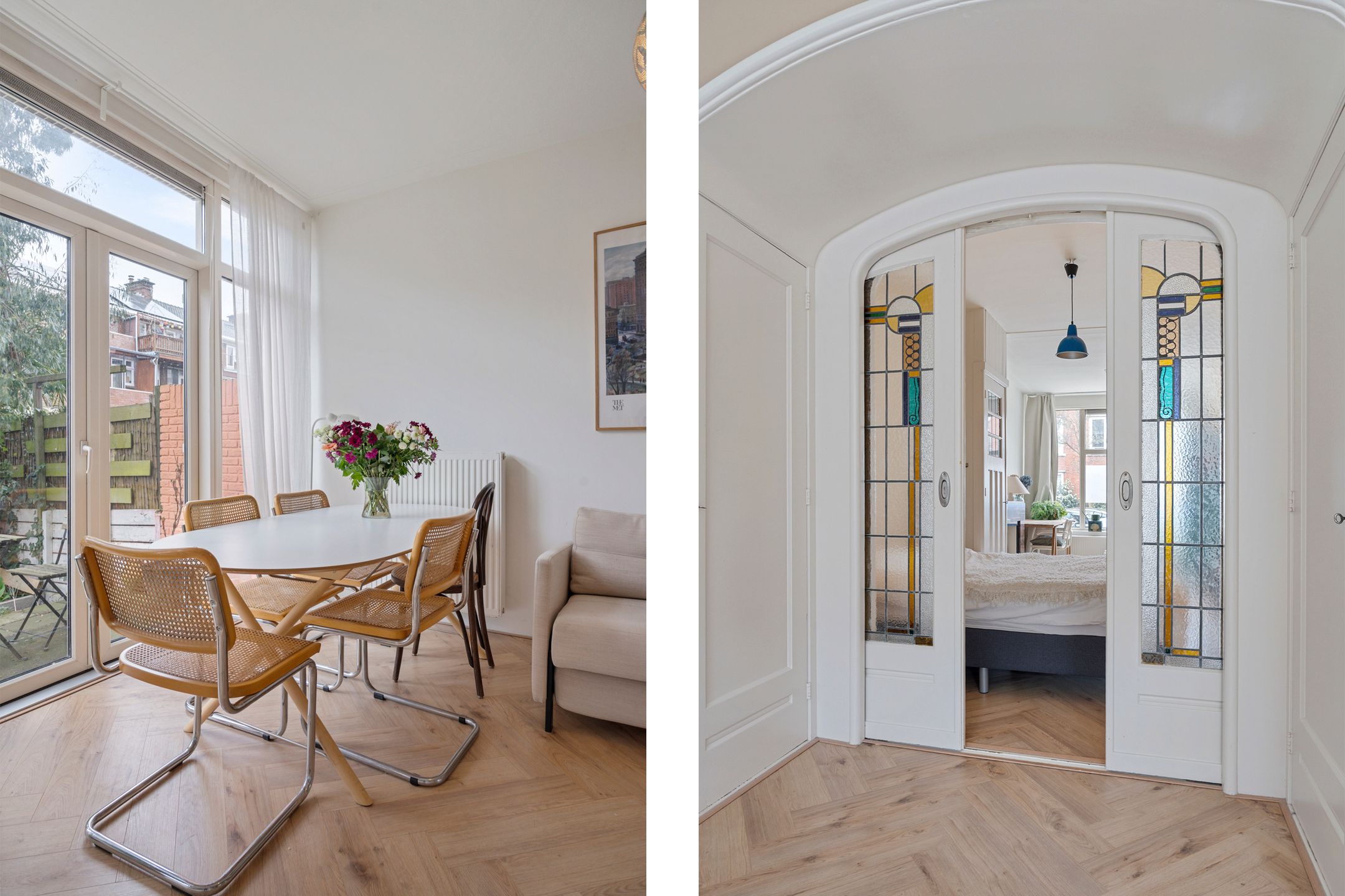 Charming Ground Floor Apartment with Stained Glass Doors and Garden — 22