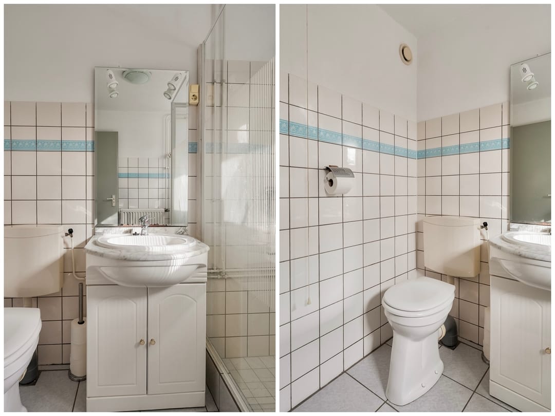 Spacious corner family house with 3 bedrooms and private driveway in quiet Hoogvliet neighborhood — 23