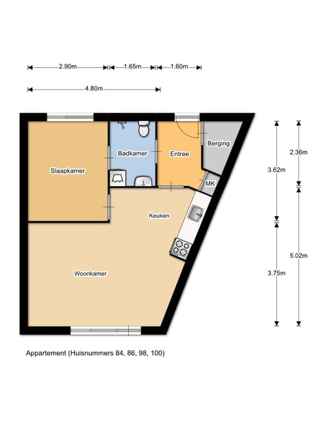 Foto van Tussenwoning type D Korenschoof Tussenwoning