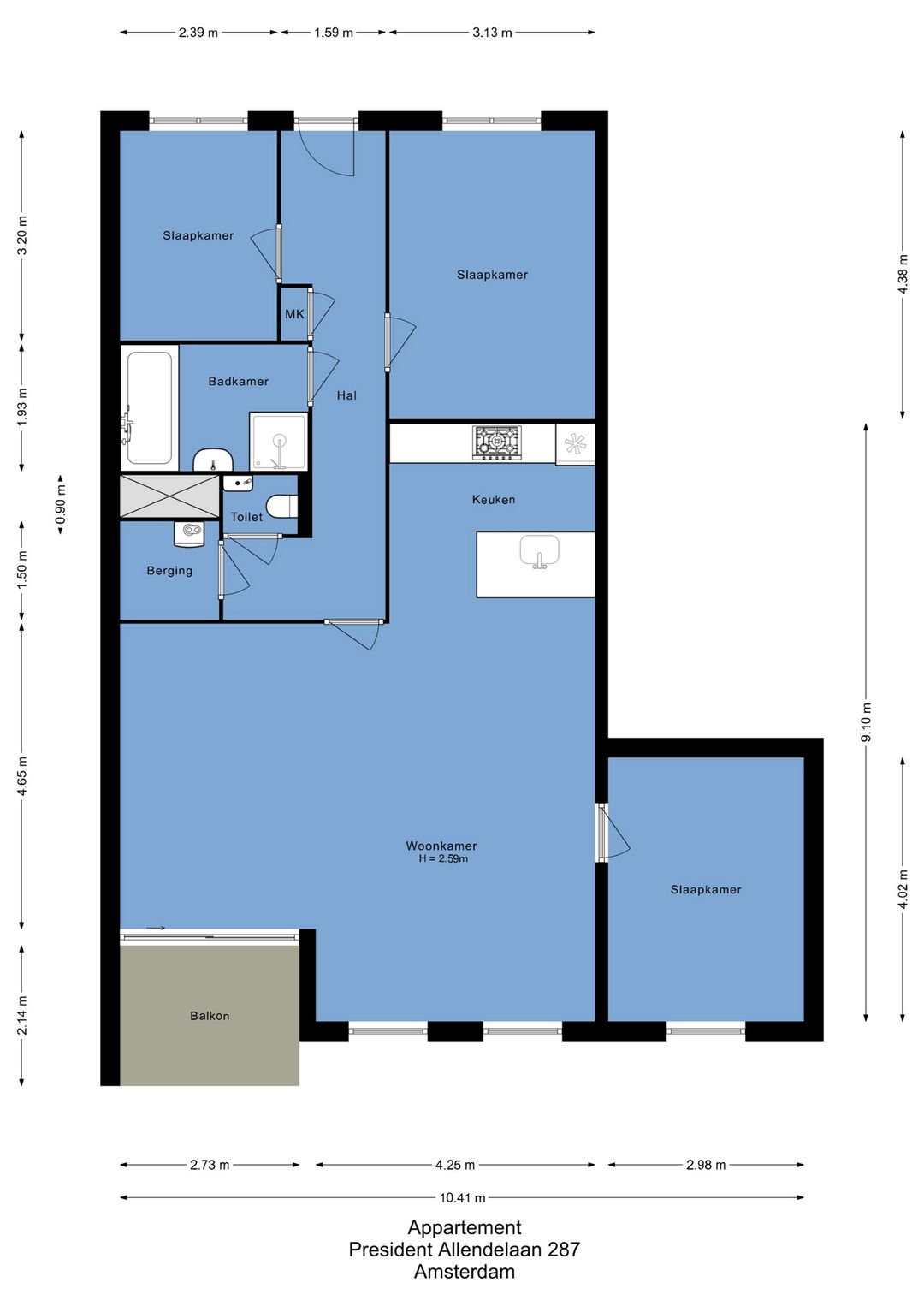 Foto 41 van President Allendelaan 287