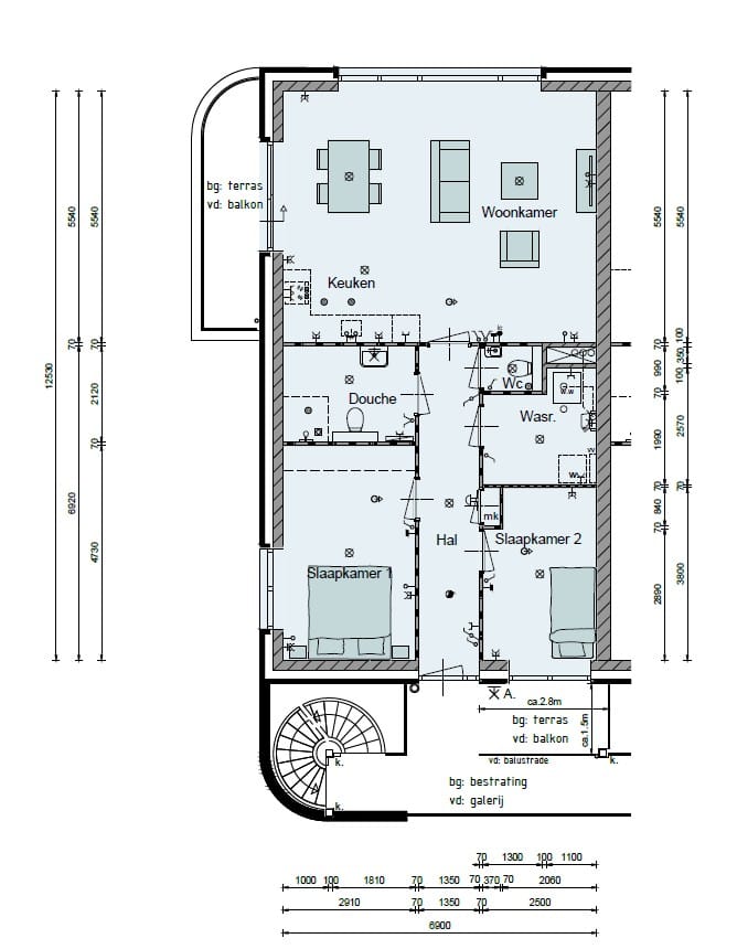 Foto 2 van Appartement (Bouwnr. 7)