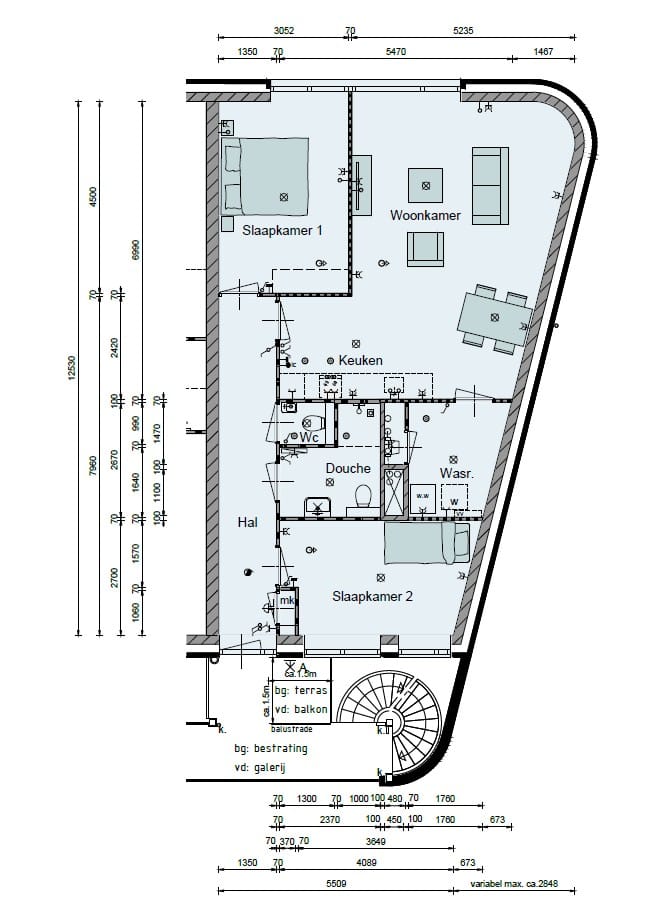 Foto 2 van Appartement (Bouwnr. 12)