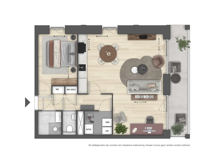 Foto 5 van Type B2 (Bouwnr. 124)