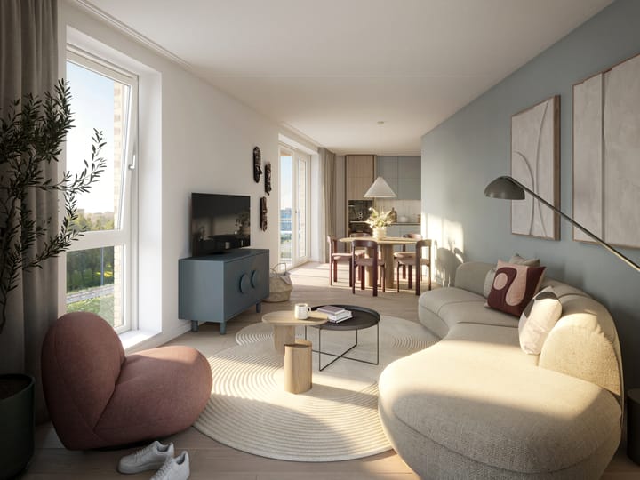 Image of Panorama 3-kamerappartement L Upstairs apartment