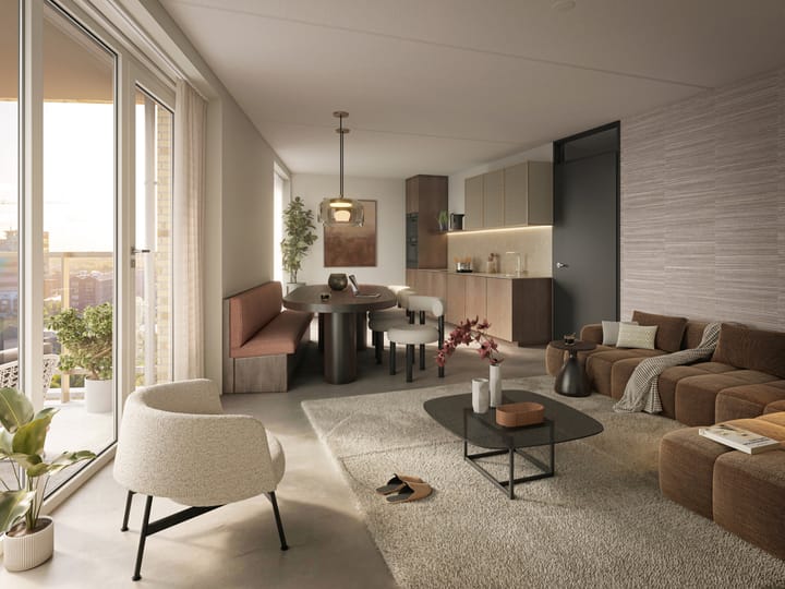 Image of Panorama 4-kamerappartement Upstairs apartment