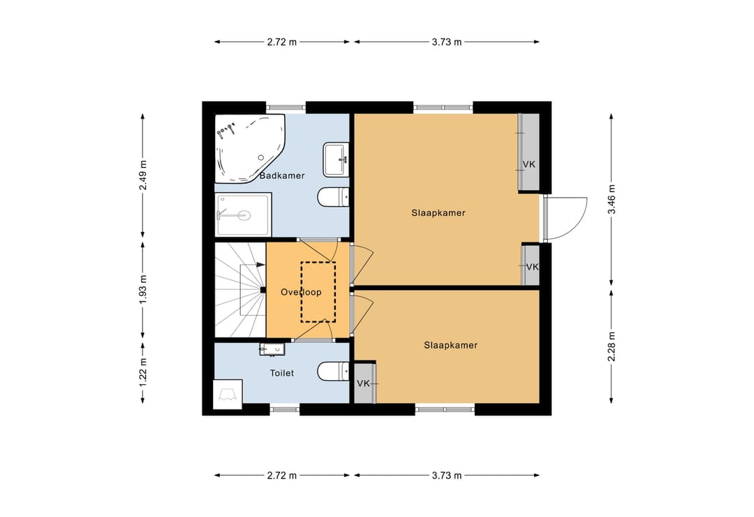 Spacious living with a dream garden in green Heiloo — 43