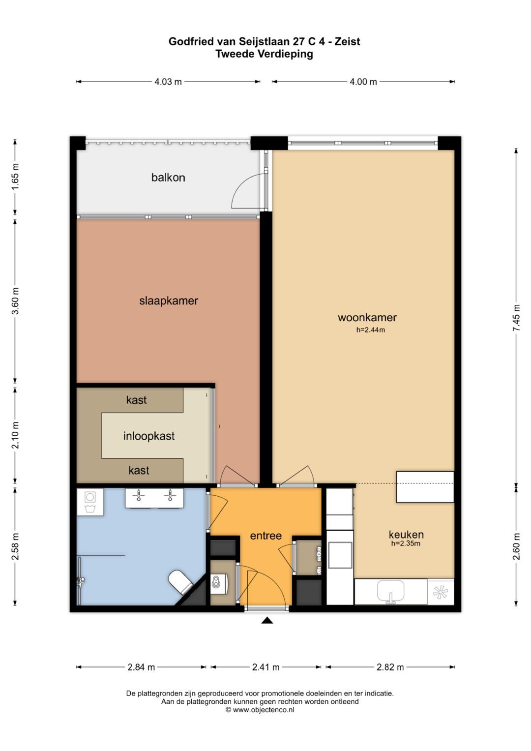 Foto 25 van Godfried van Seijstlaan 27-C4
