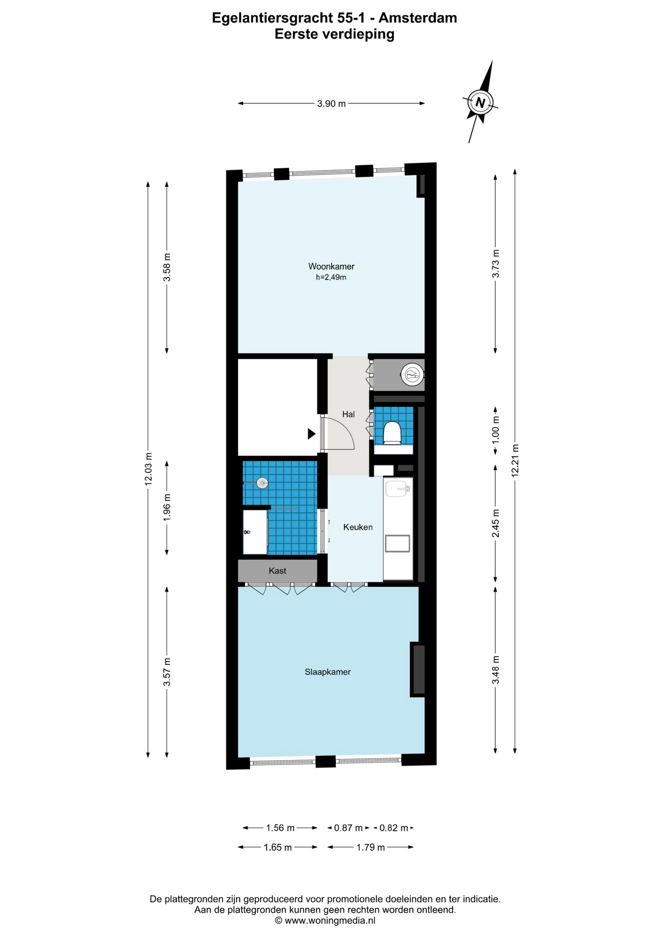 Foto 21 van Egelantiersgracht 55-1