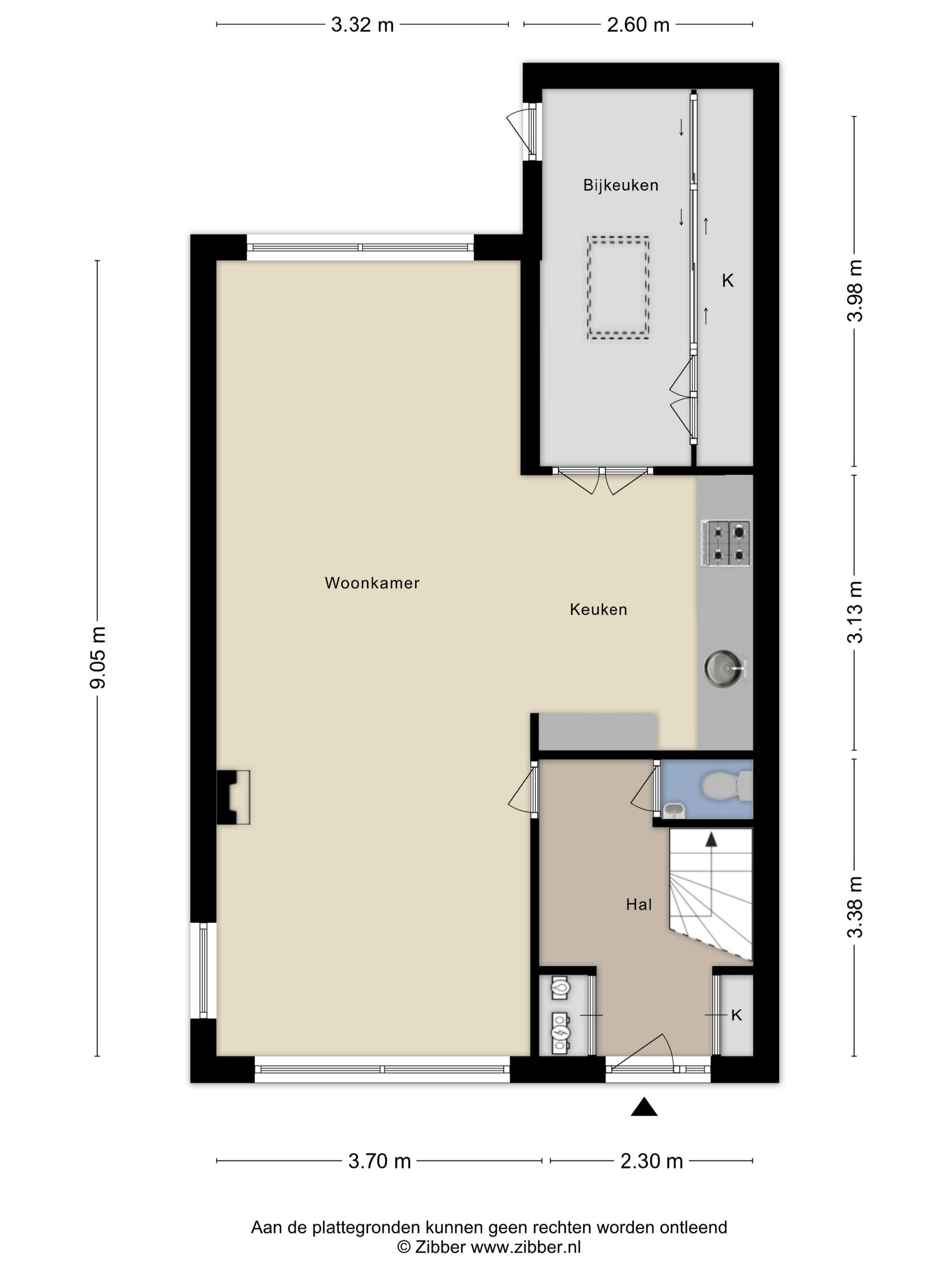 Spacious semi-detached family home with garage and office space in quiet Meliskerke — 38
