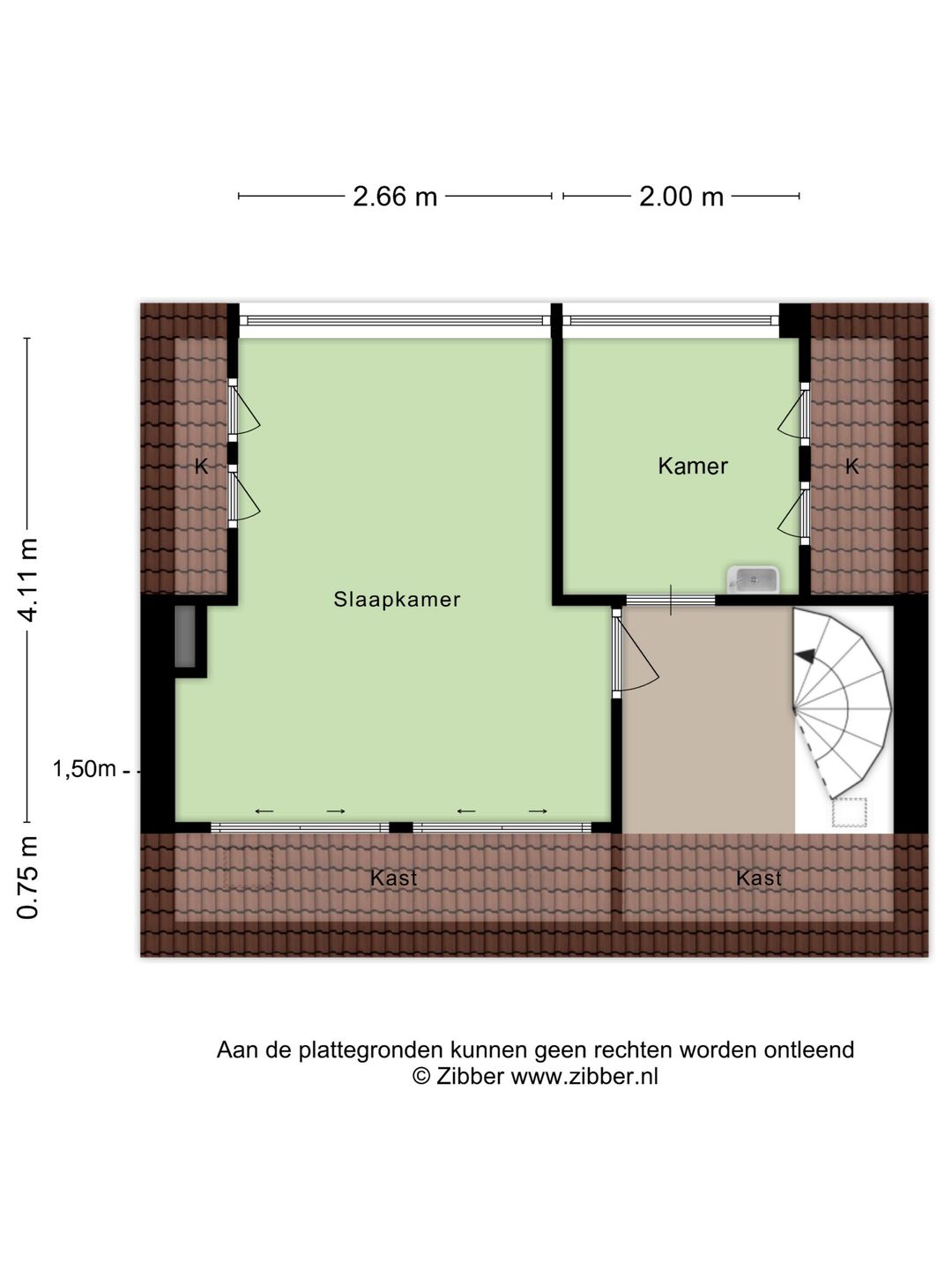 Spacious semi-detached family home with garage and office space in quiet Meliskerke — 40