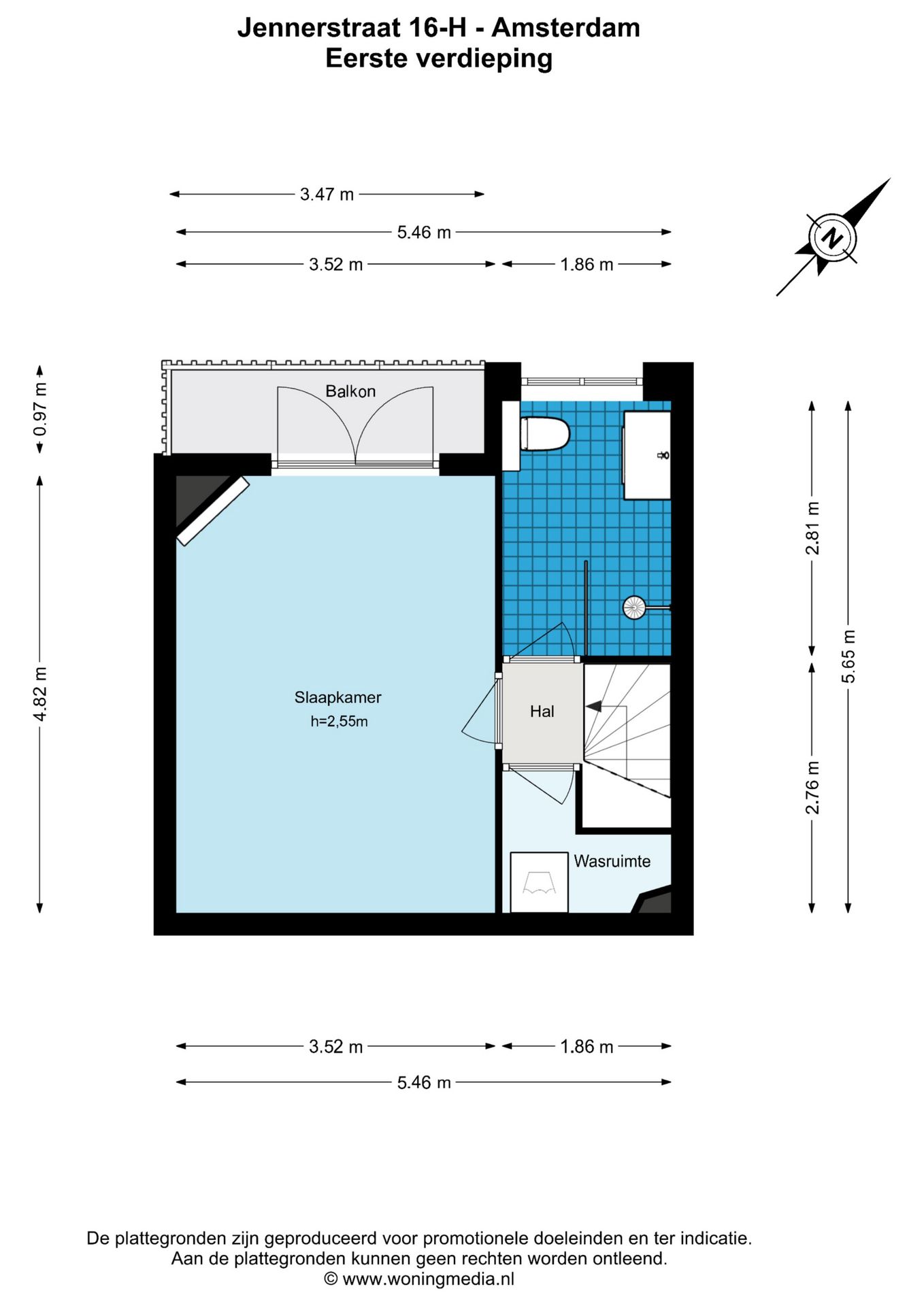 Foto 21 van Jennerstraat 16-H