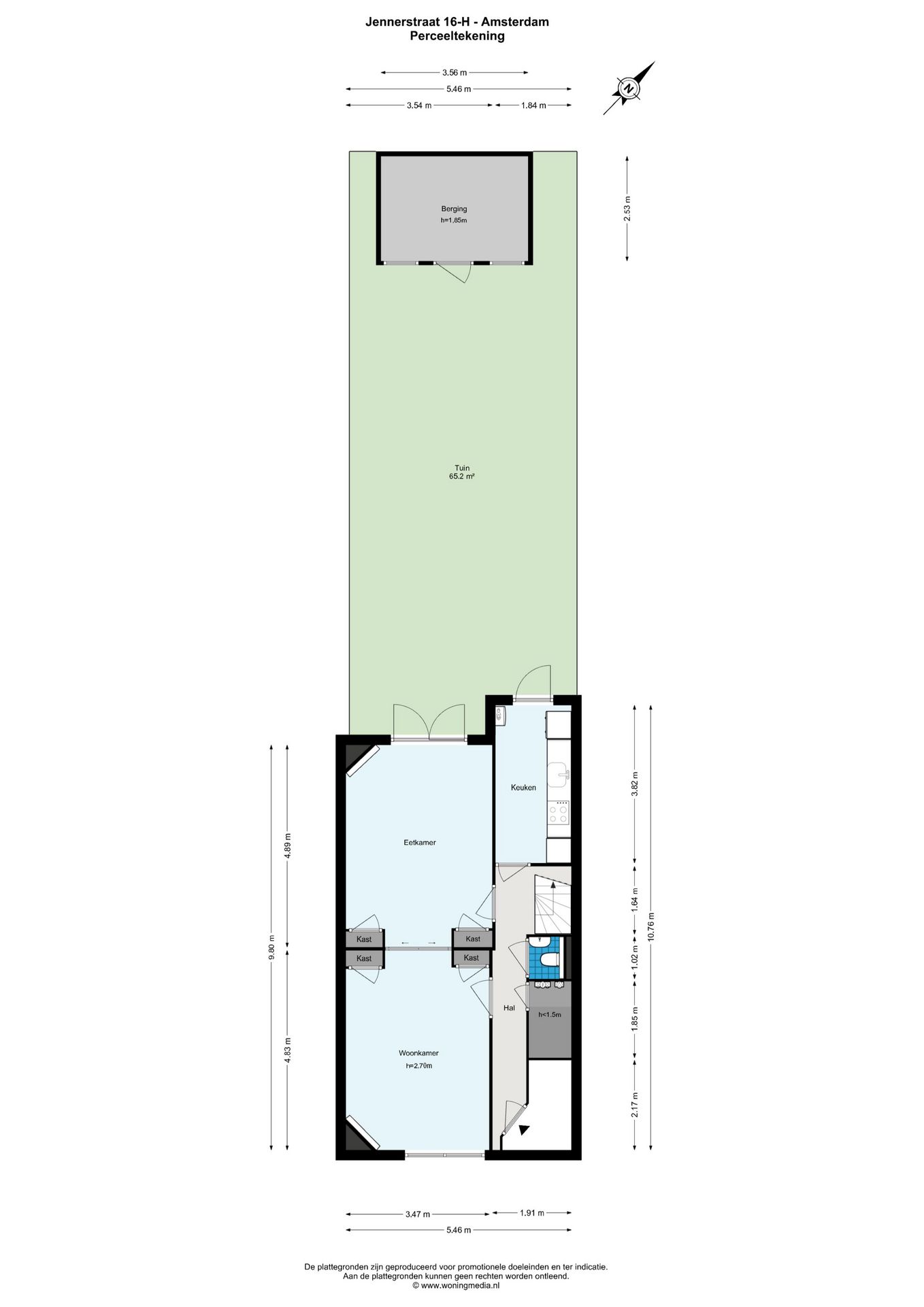 Foto 27 van Jennerstraat 16-H