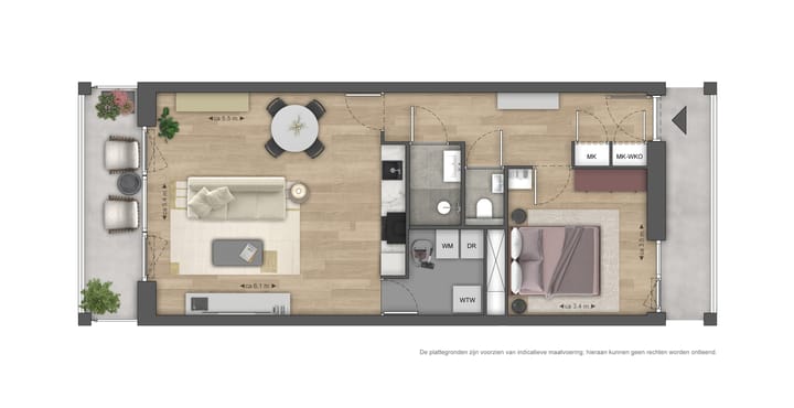 Foto 3 van Type A (Bouwnr. 6)