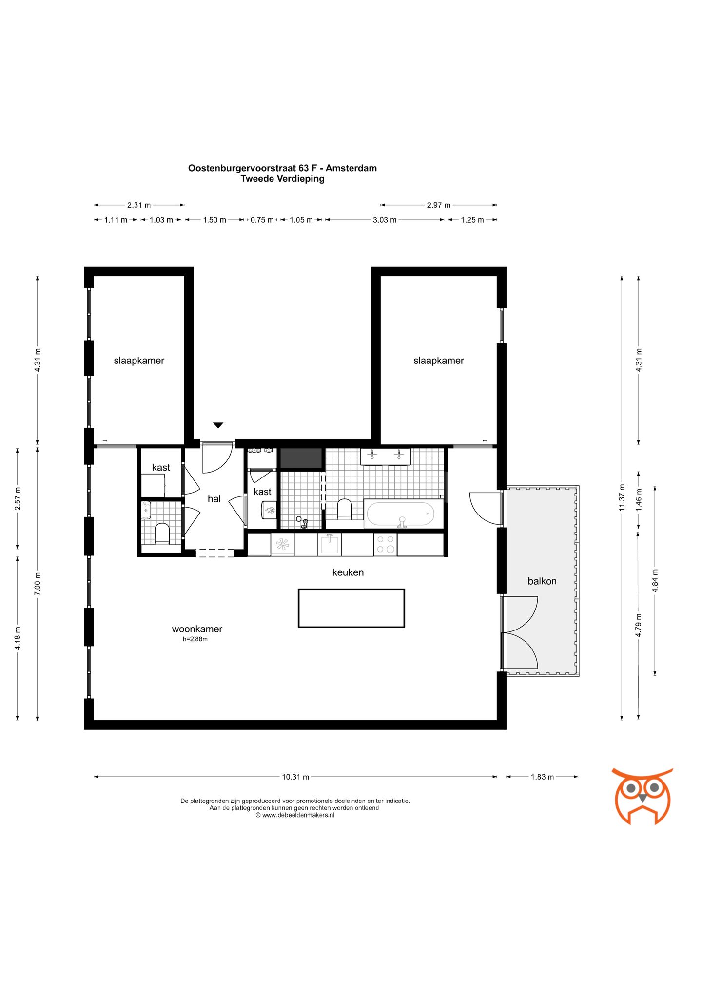 Modern 95m² Apartment on Own Ground in Amsterdam Center-East — 19