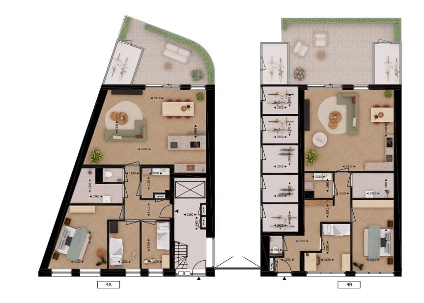Photo 7 of Groote Visscherij appartementen (Bouwnr. 4B)