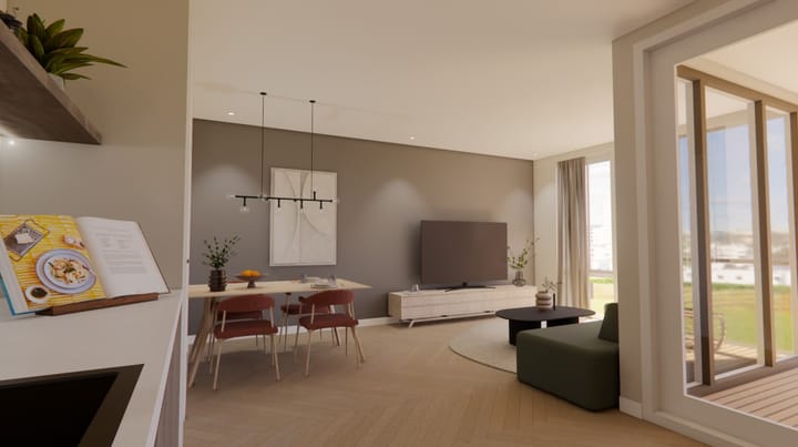 Foto 2 van Groote Visscherij appartementen (Bouwnr. 4E)