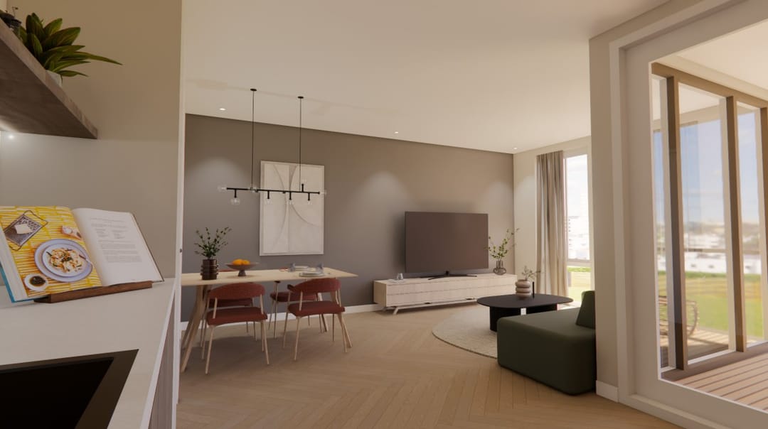 Foto 2 van Groote Visscherij appartementen (Bouwnr. 4H)