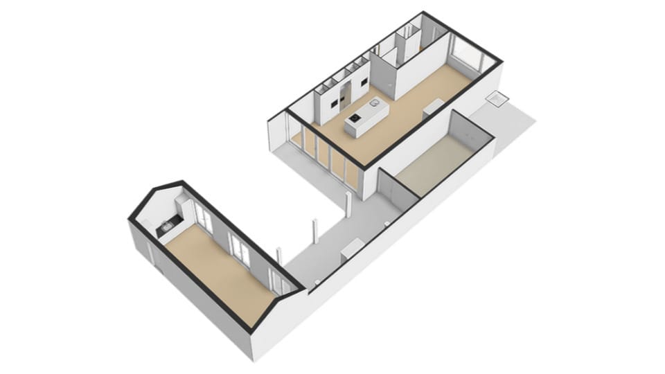 Modern corner house with luxury finish and multifunctional workspace — 54