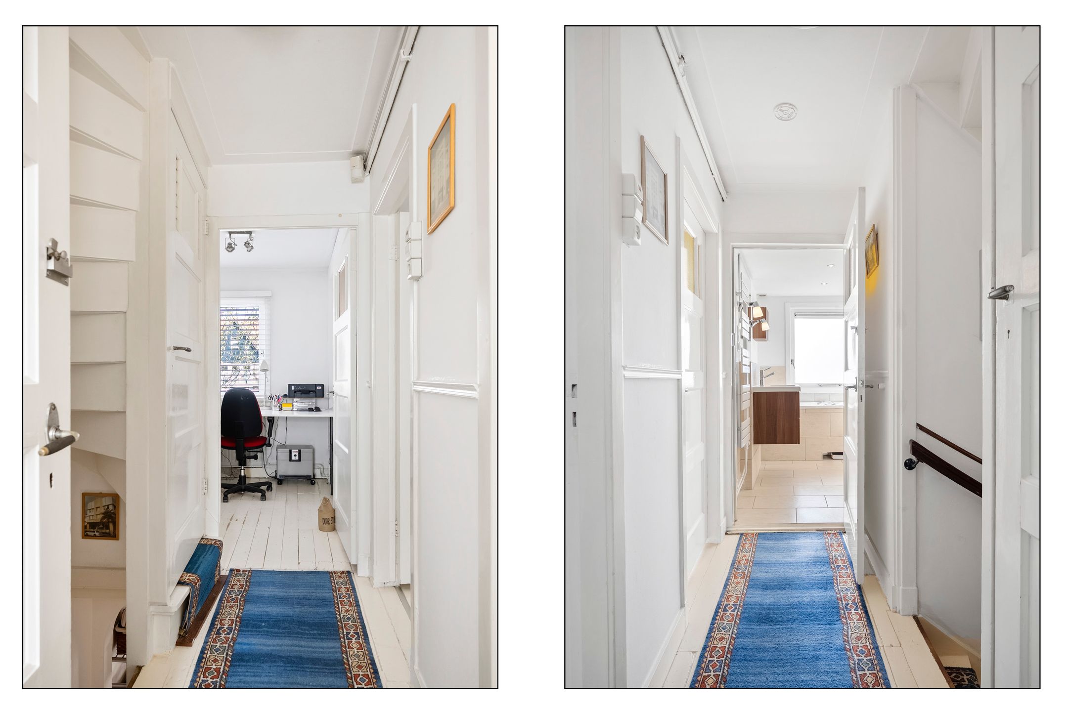 Spacious 1930s semi-detached house with deep backyard and garage — 36
