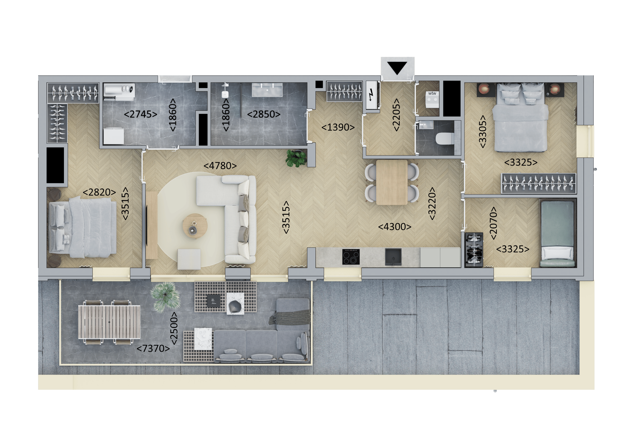 Penthouse (Bouwnr. D4.3)  false