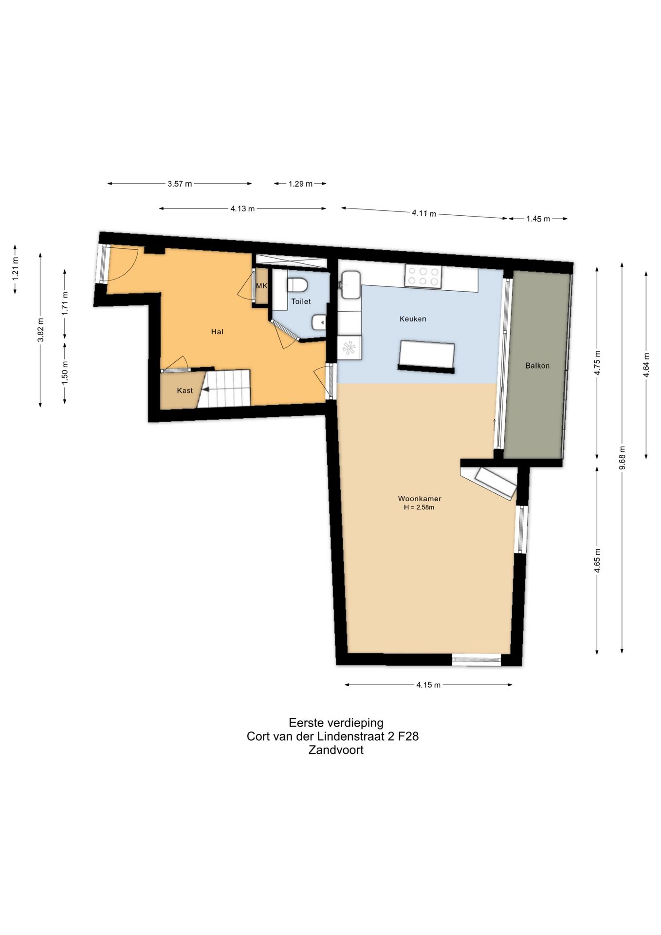 Spacious Corner Maisonette with Panoramic Dune Views — 37