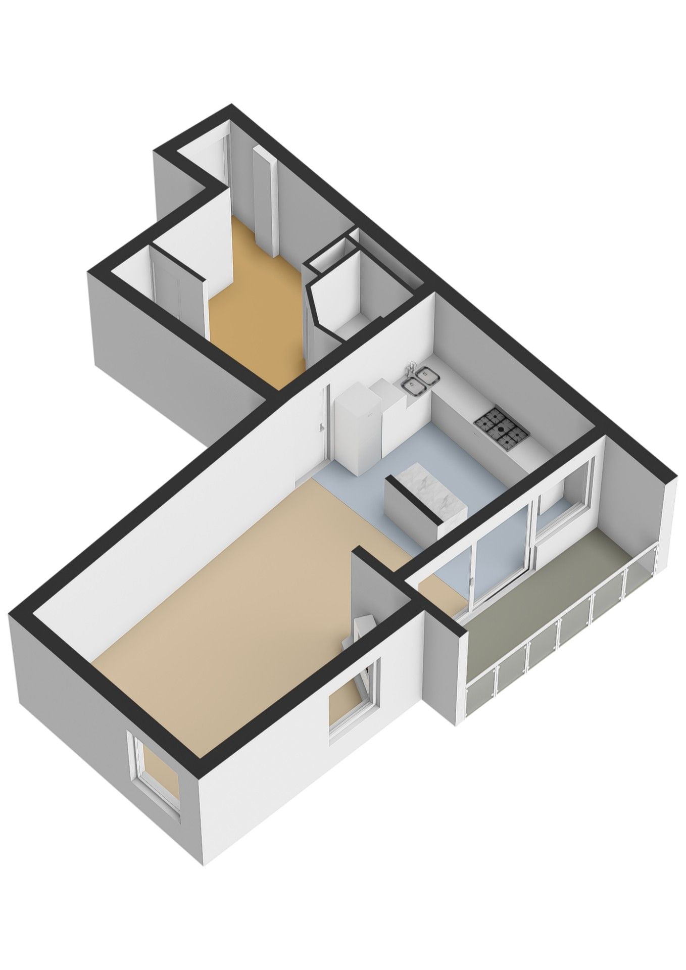 Spacious Corner Maisonette with Panoramic Dune Views — 38
