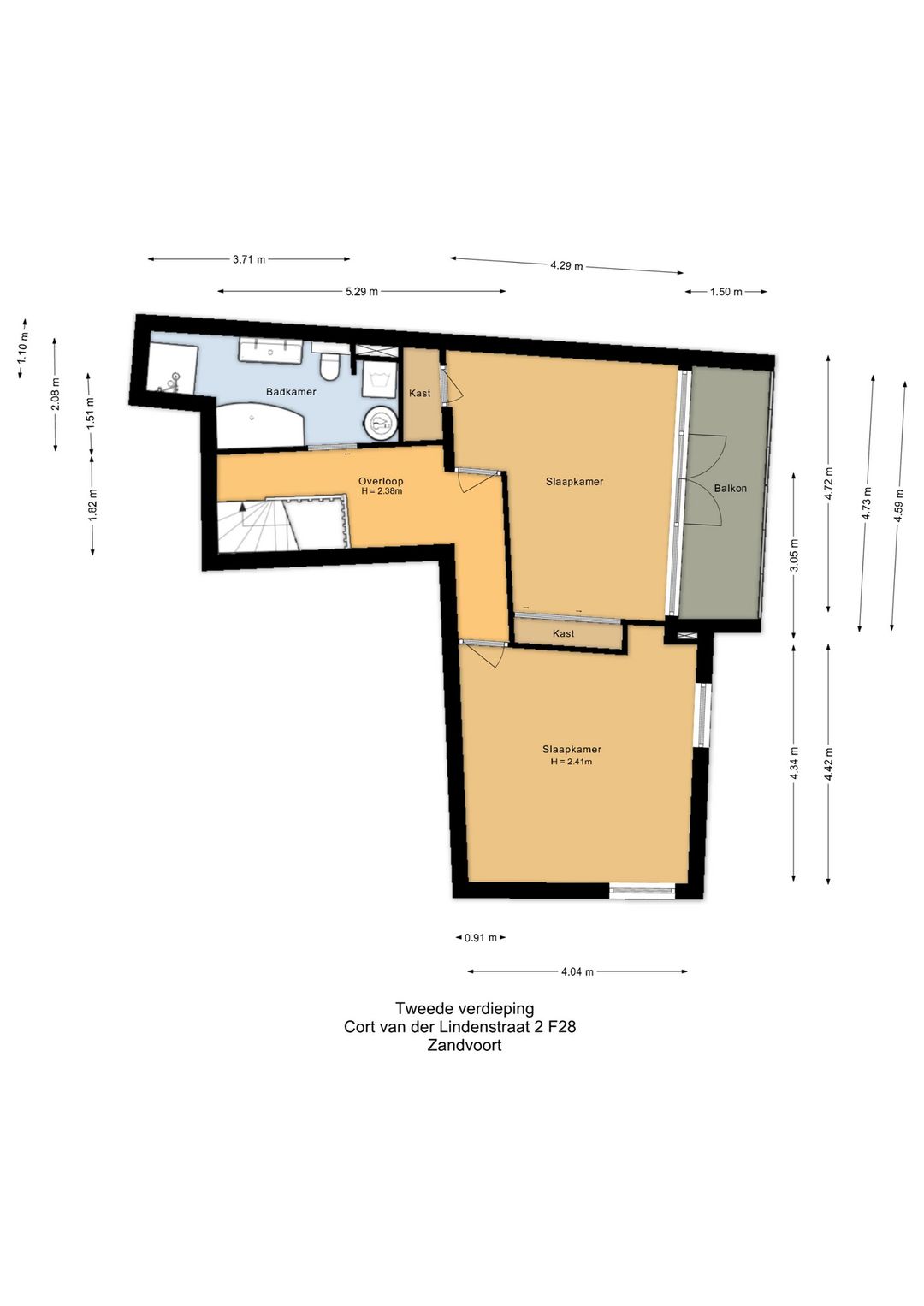Spacious Corner Maisonette with Panoramic Dune Views — 39