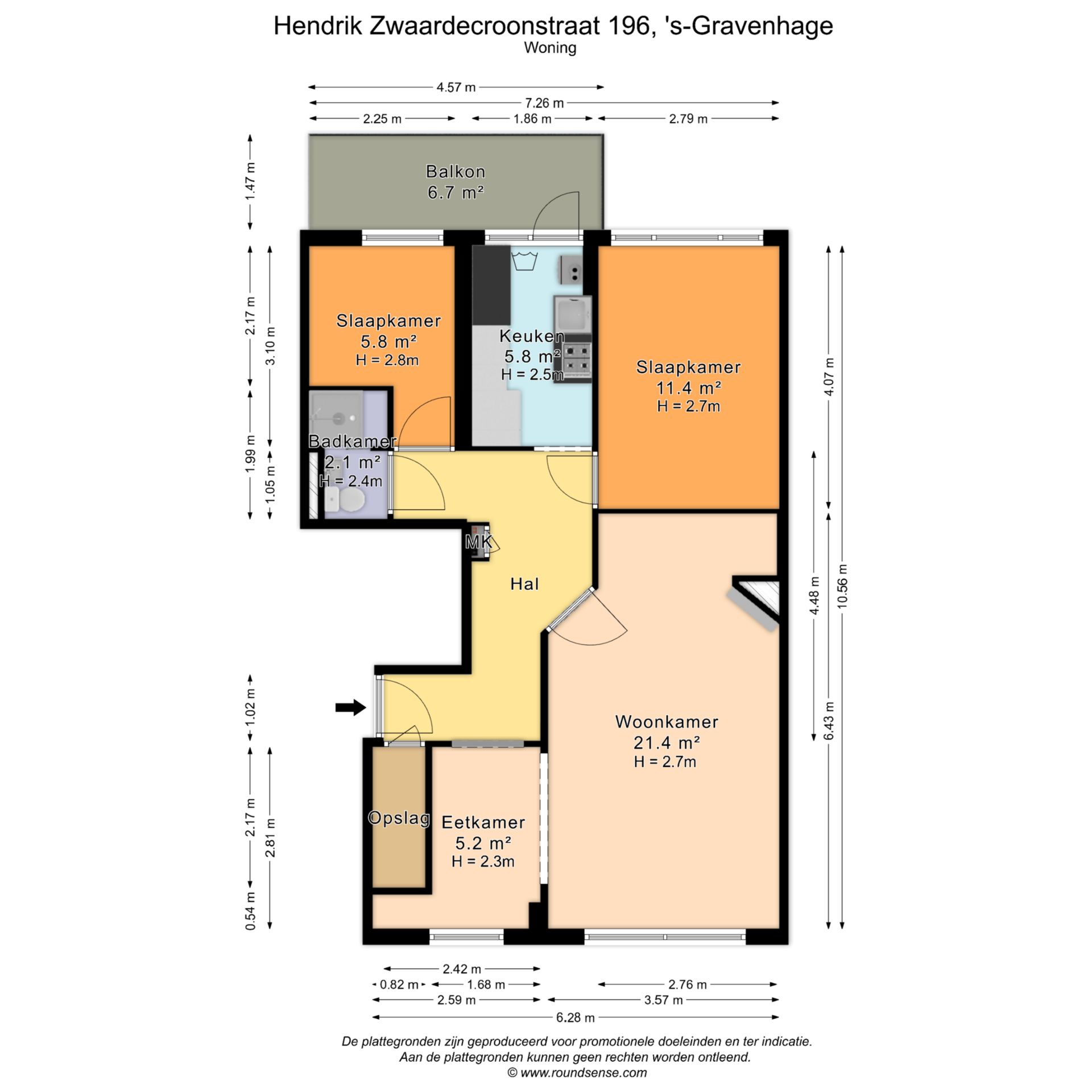 Foto 27 van Hendrik Zwaardecroonstraat 196