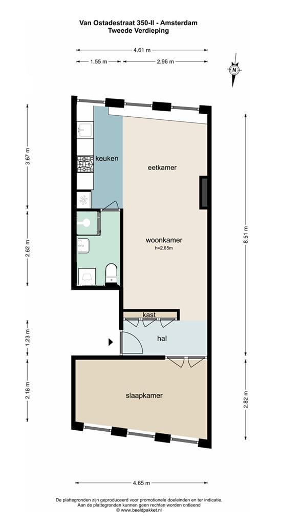 Foto 24 van Van Ostadestraat 350-2