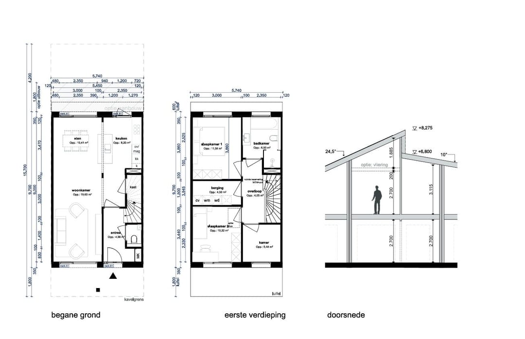 Foto 7 van Tussenwoning (Bouwnr. 15)