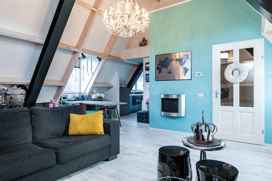 Unique Top Floor Apartment with Characteristic Beams in Goes Center — 16