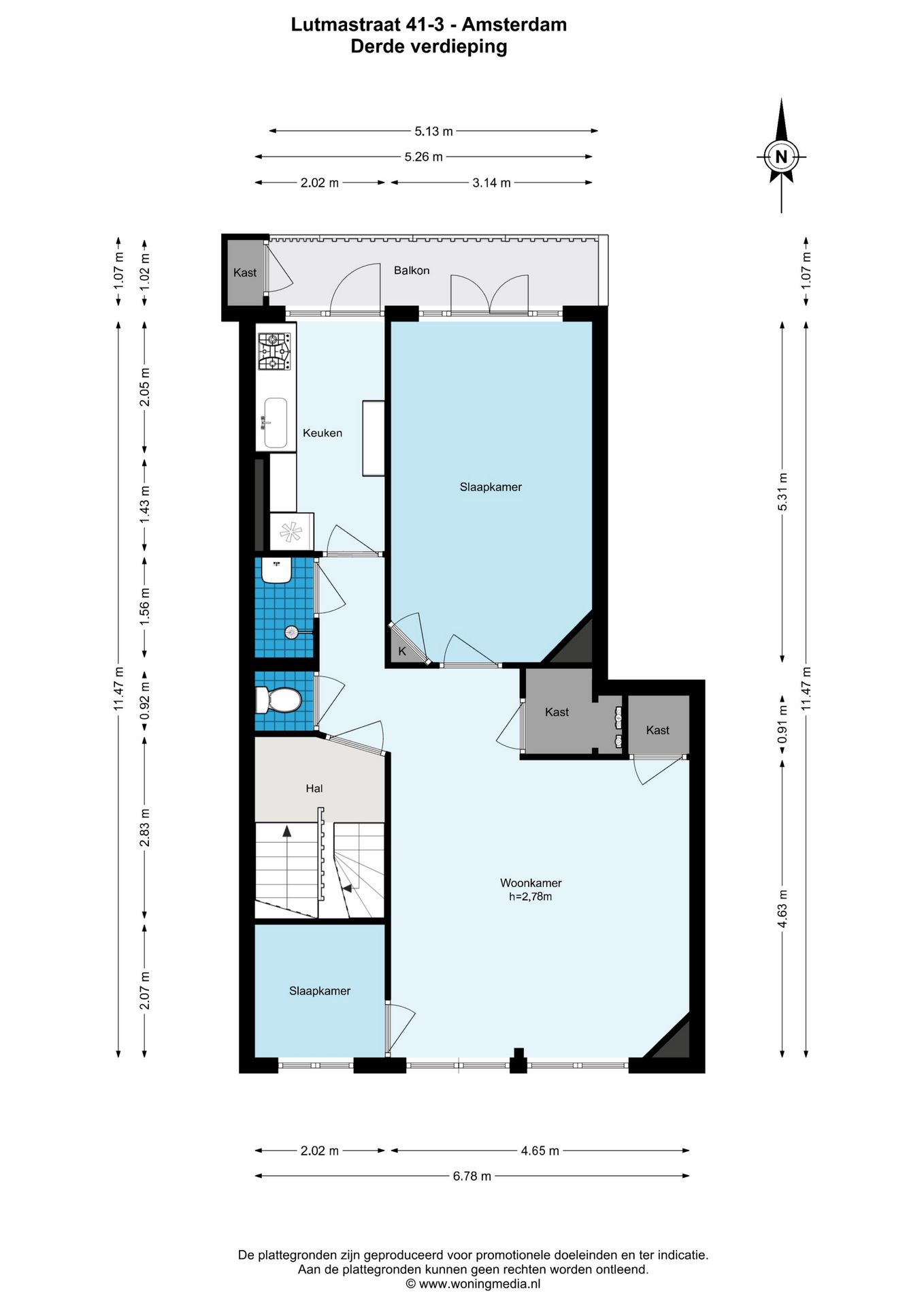 Photo 29 of Lutmastraat 41-3
