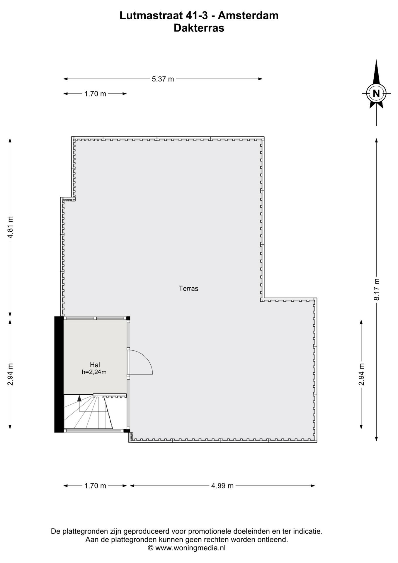 Photo 30 of Lutmastraat 41-3
