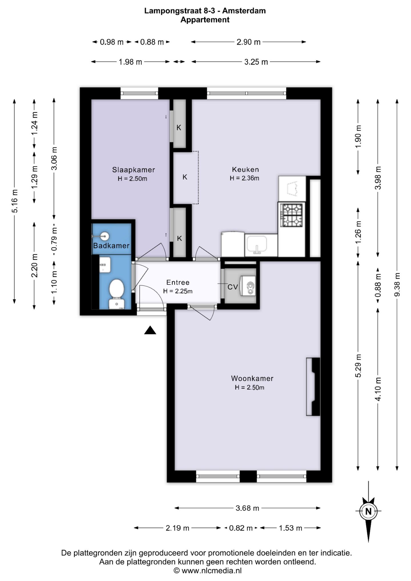 Foto 5 van Lampongstraat 8-3