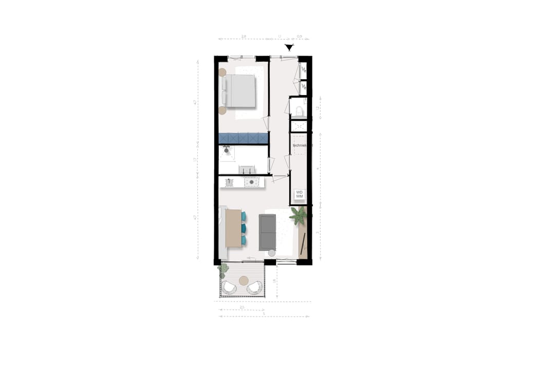 Foto 11 van Folkert Elsingastraat 5-D