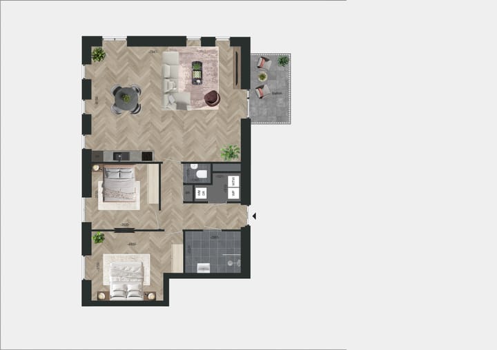 Photo 3 of Type A (Bouwnr. A08)