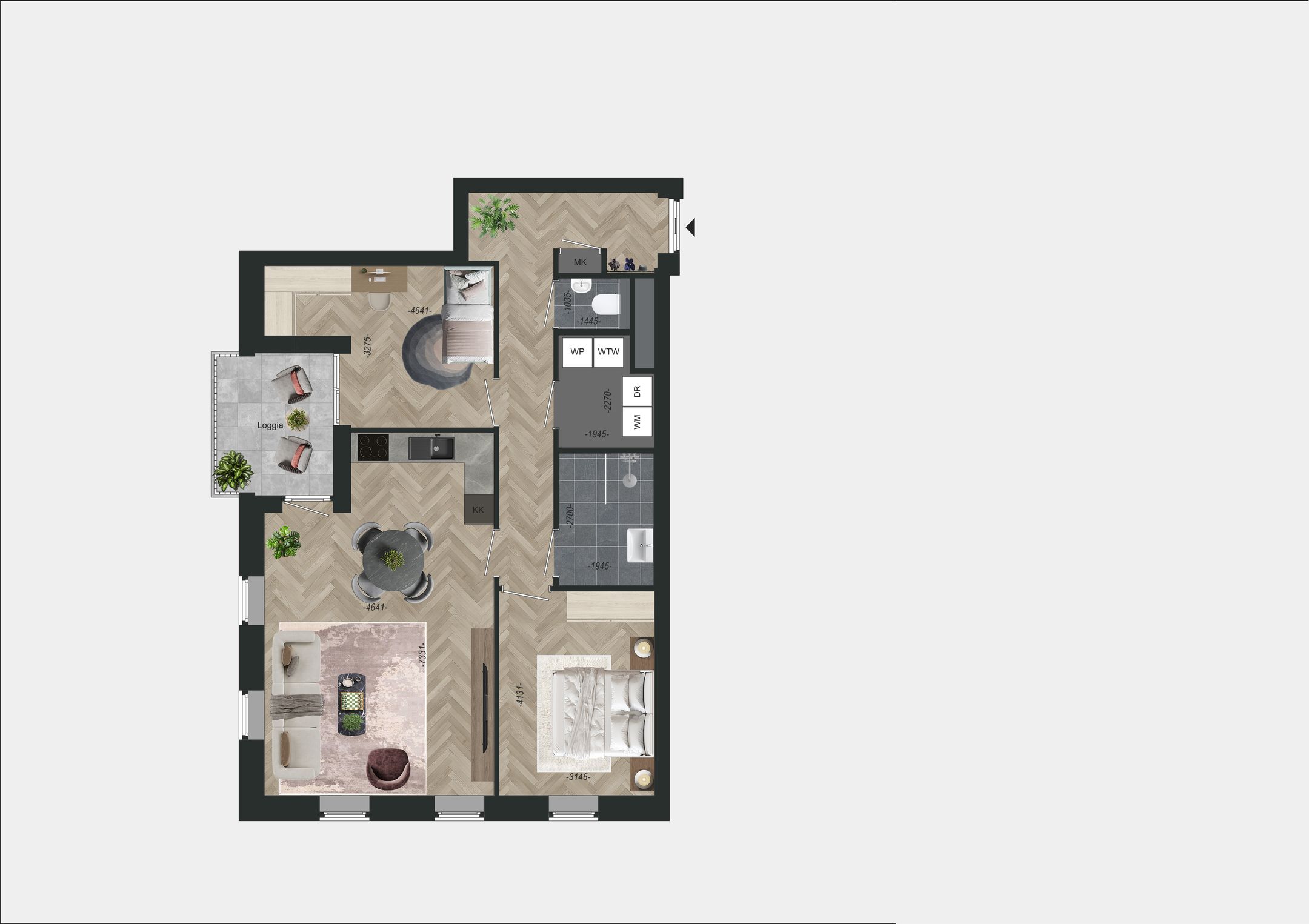 Foto 3 van Type B (Bouwnr. A16)