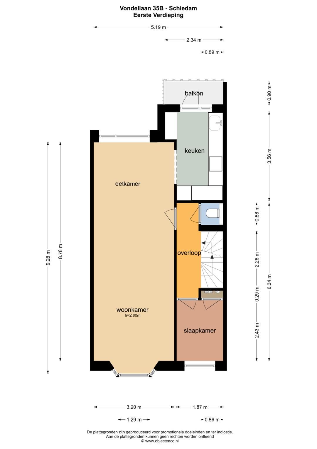 Foto 40 van Vondellaan 35-B